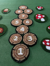 Wood Hopscotch